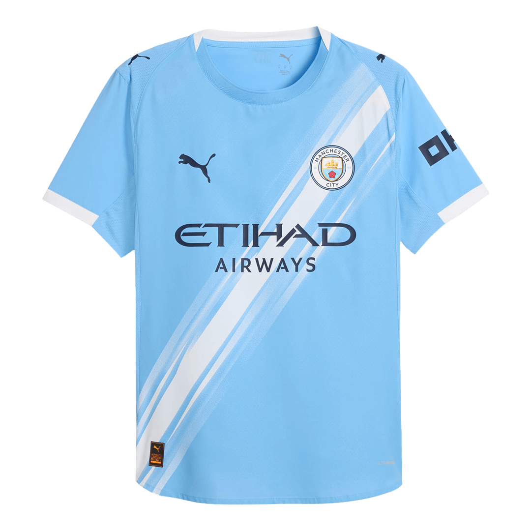 Camiseta HAALAND #9 Manchester City 2025/26 Copa Mundial de Clubes Primera Equipación Hombre-Versión Jugador