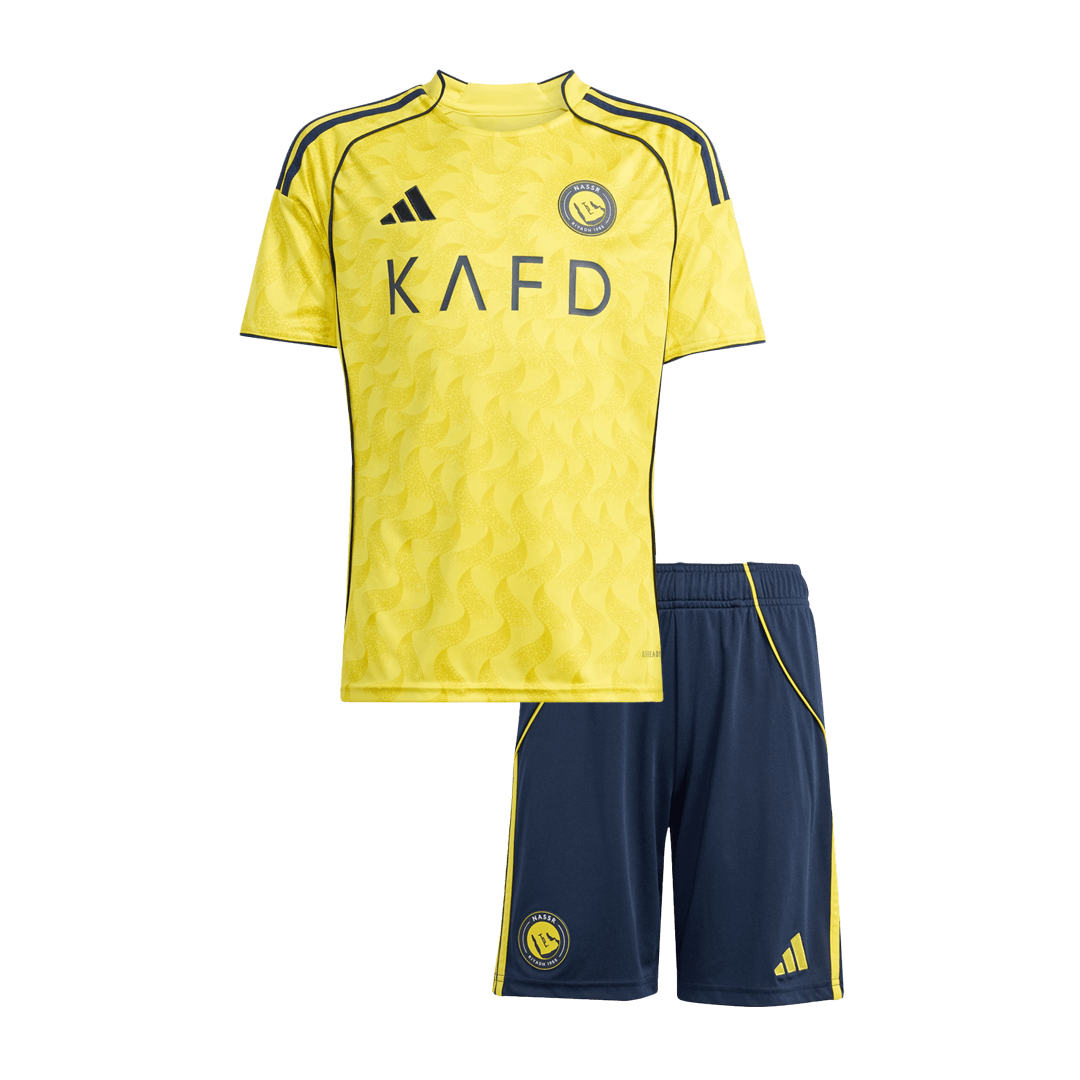 Conjunto Infantil Al Nassr 2025/26 Primera Equipación Kids