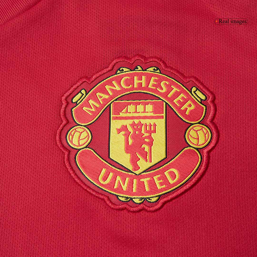 Camiseta B.FERNANDES #8 Manchester United 2025/26 Primera Equipación-Versión Hincha