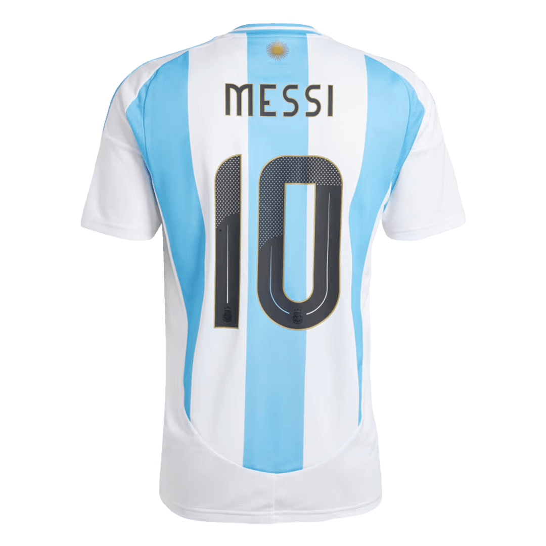 Camiseta MESSI #10 Argentina 2024 Primera Equipación Hombre-Versión Hincha