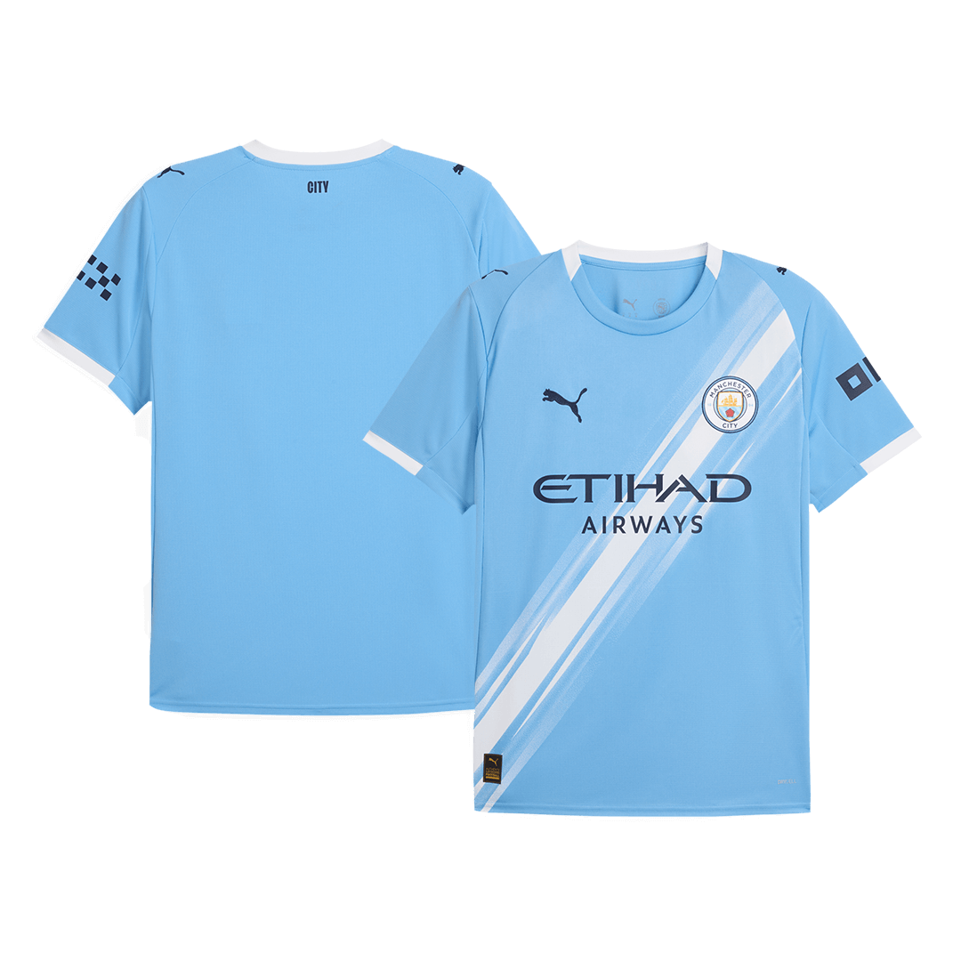 Camiseta Manchester City 2025/26 Home Local Hombre - Versión Hincha(Calidad Premium)