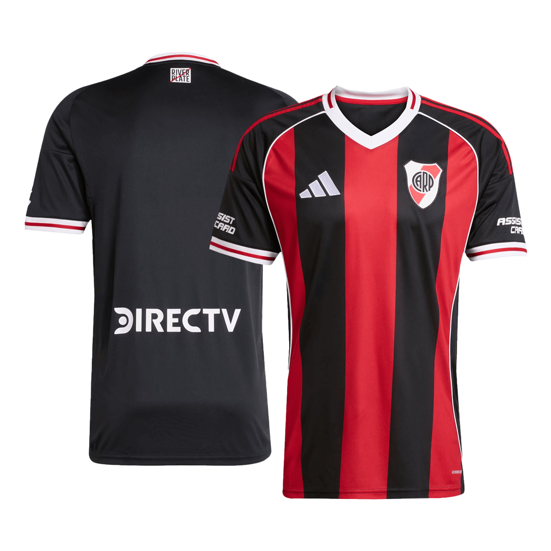 River Plate Away Soccer Jersey 25/26 Red&Black