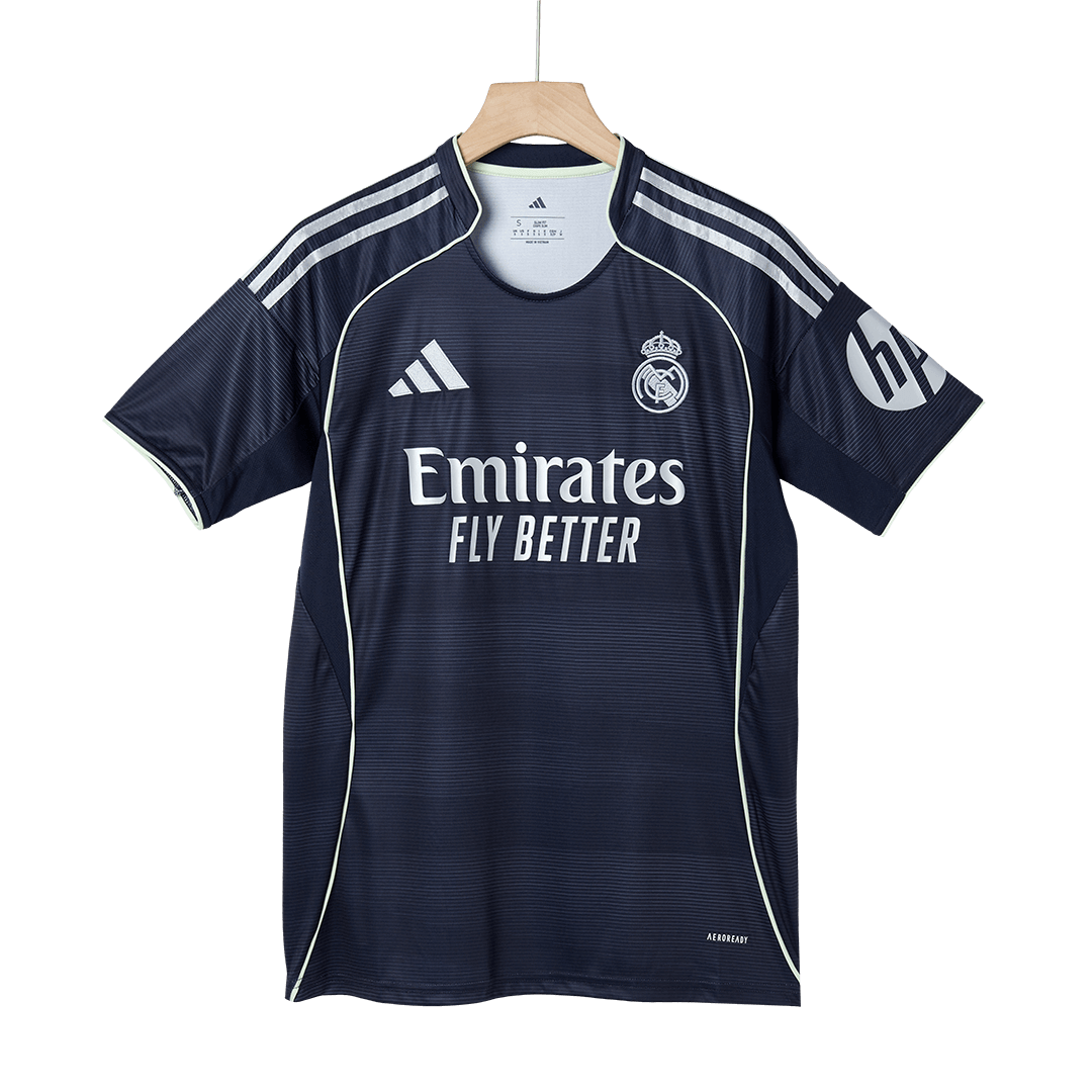 Camiseta MBAPPÉ #10 Real Madrid 2025/26 Segunda Equipación Hombre - Versión Hincha