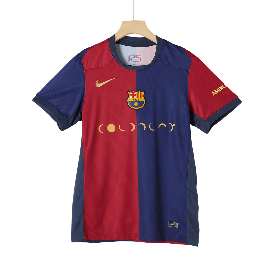 Camiseta Bareclona X Coldplay Primera Equipación 2024/25 - Versión Hincha