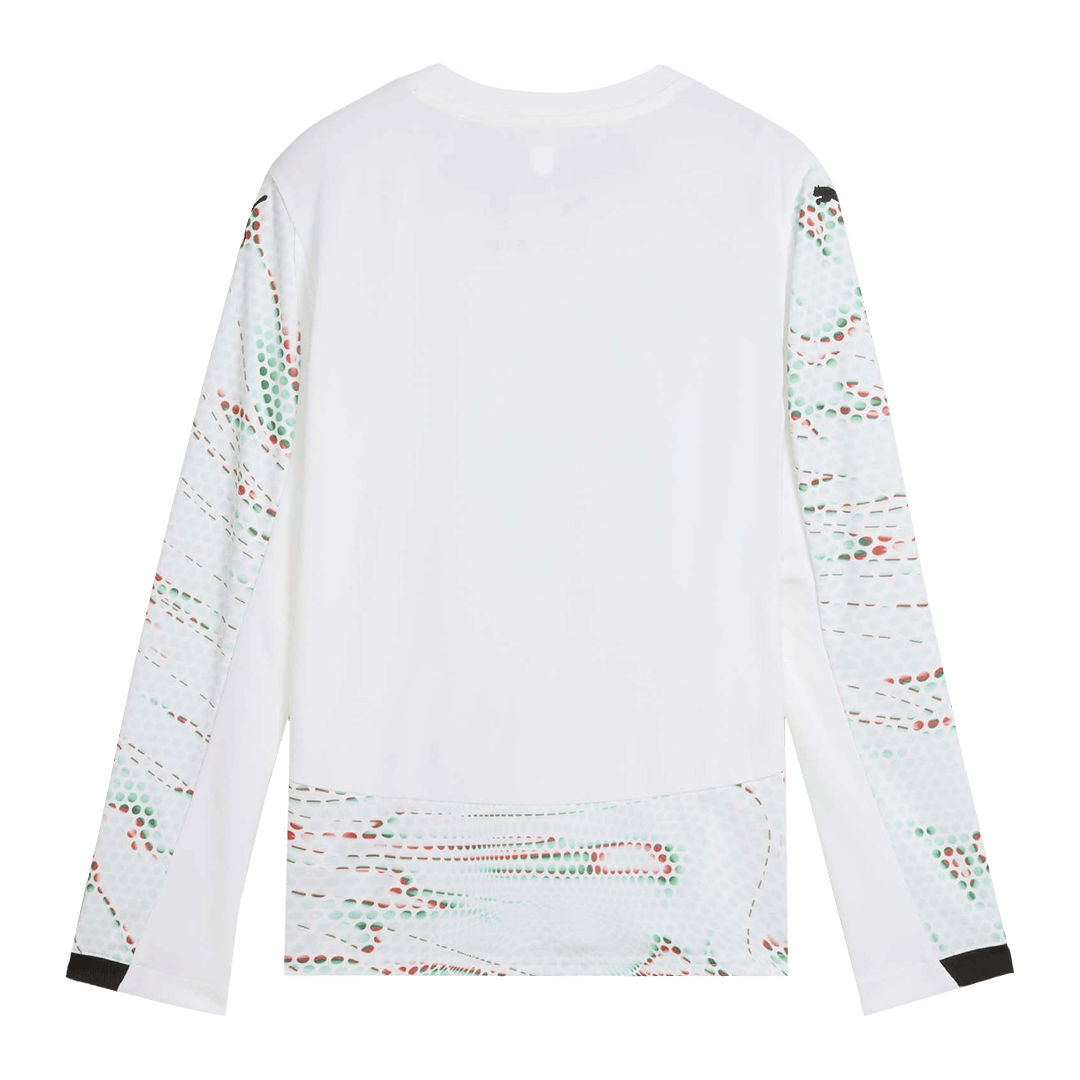 Camiseta Manga Larga Portugal 2025 Segunda Equipación Hombre-Versión Hincha