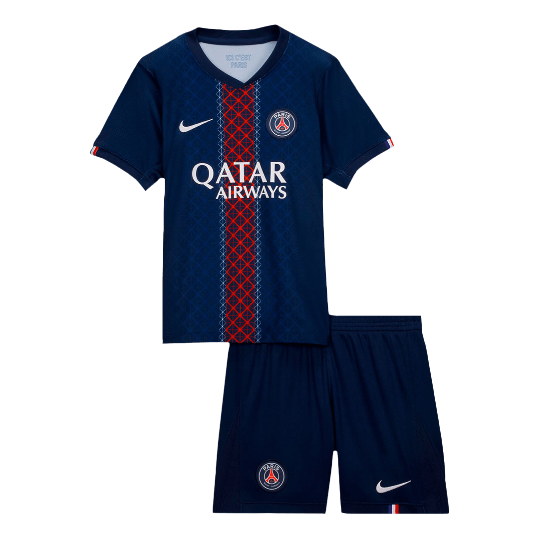 Miniconjunto PSG 2025/26 Primera Equipación Niño (Camiseta+Pantalón Corto)