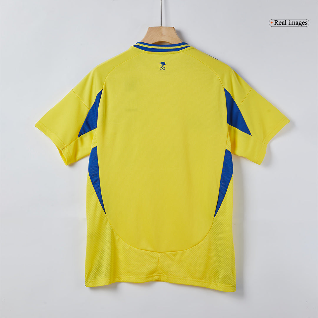 Camiseta RONALDO #7 Al Nassr 2024/25 Primera Equipación - Versión Hincha