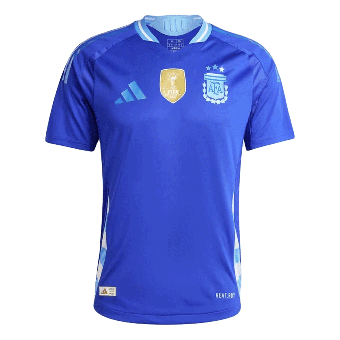 Camiseta Messi #10 Argentina 2024 Segunda Equipación Hombre-Versión Jugador