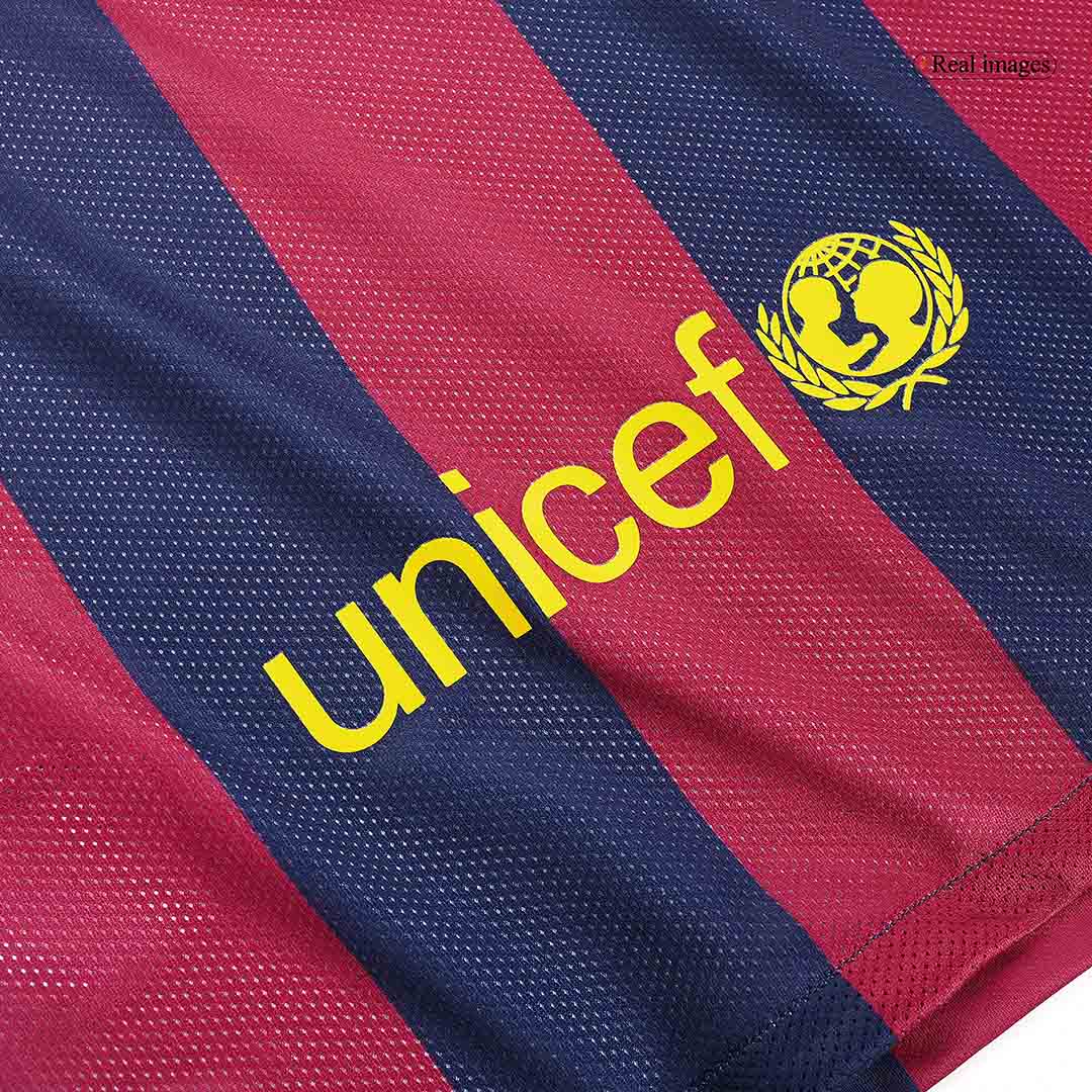 Camiseta Retro 2014/15 NEYMAR JR #11 Barcelona Primera Equipación