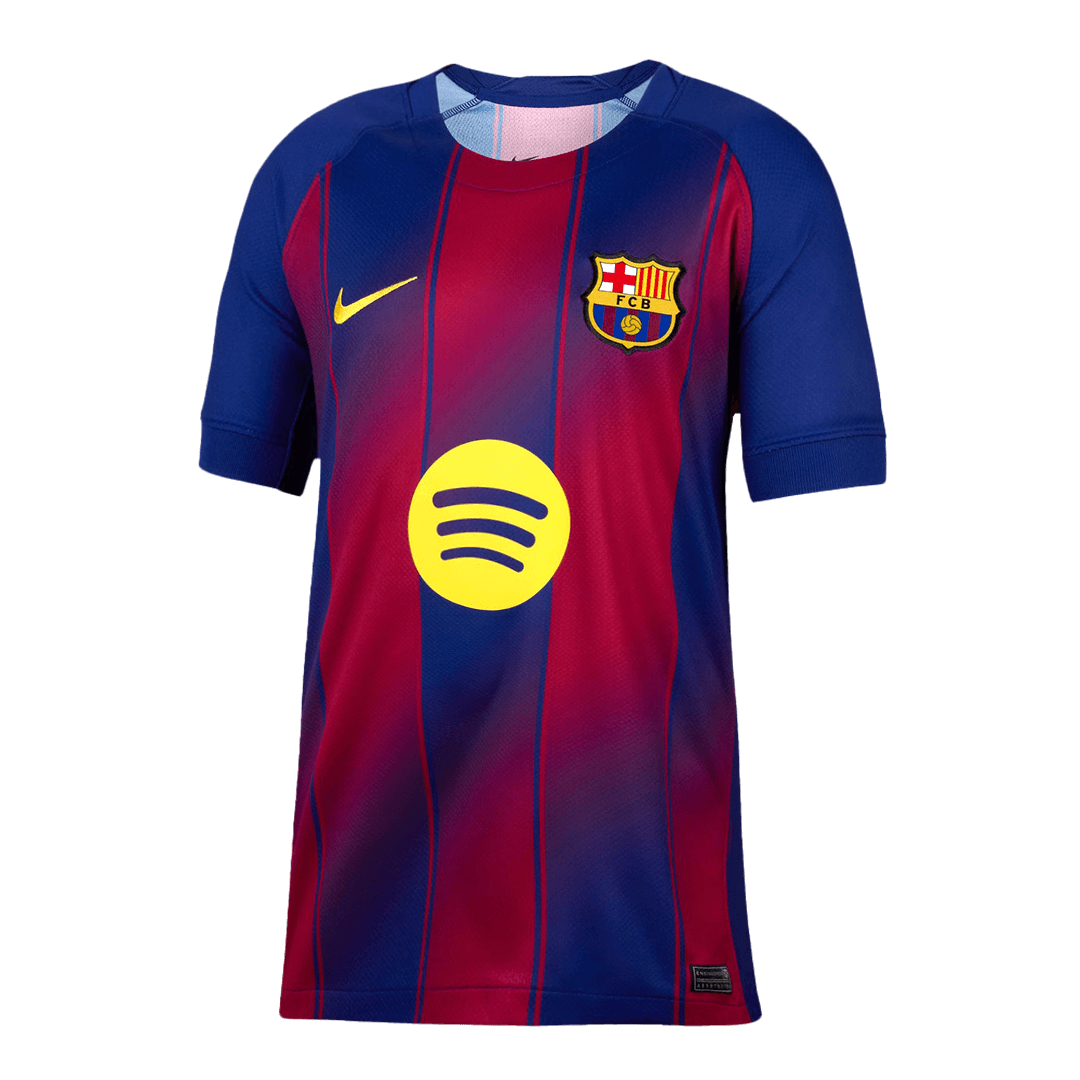 UCL Camiseta CUBARSÍ #2 Barcelona 2025/26 Primera Equipación-Versión Hincha