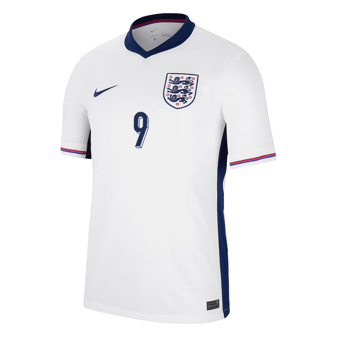 Camiseta KANE #9 Inglaterra Euro 2024 Primera Equipación Local Hombre-Versión Hincha