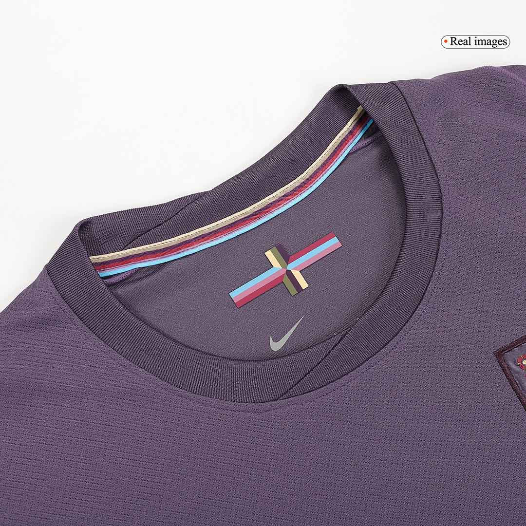 Camiseta Inglaterra Euro 2024 Segunda Equipacion Visitante Hombre-Versión Hincha