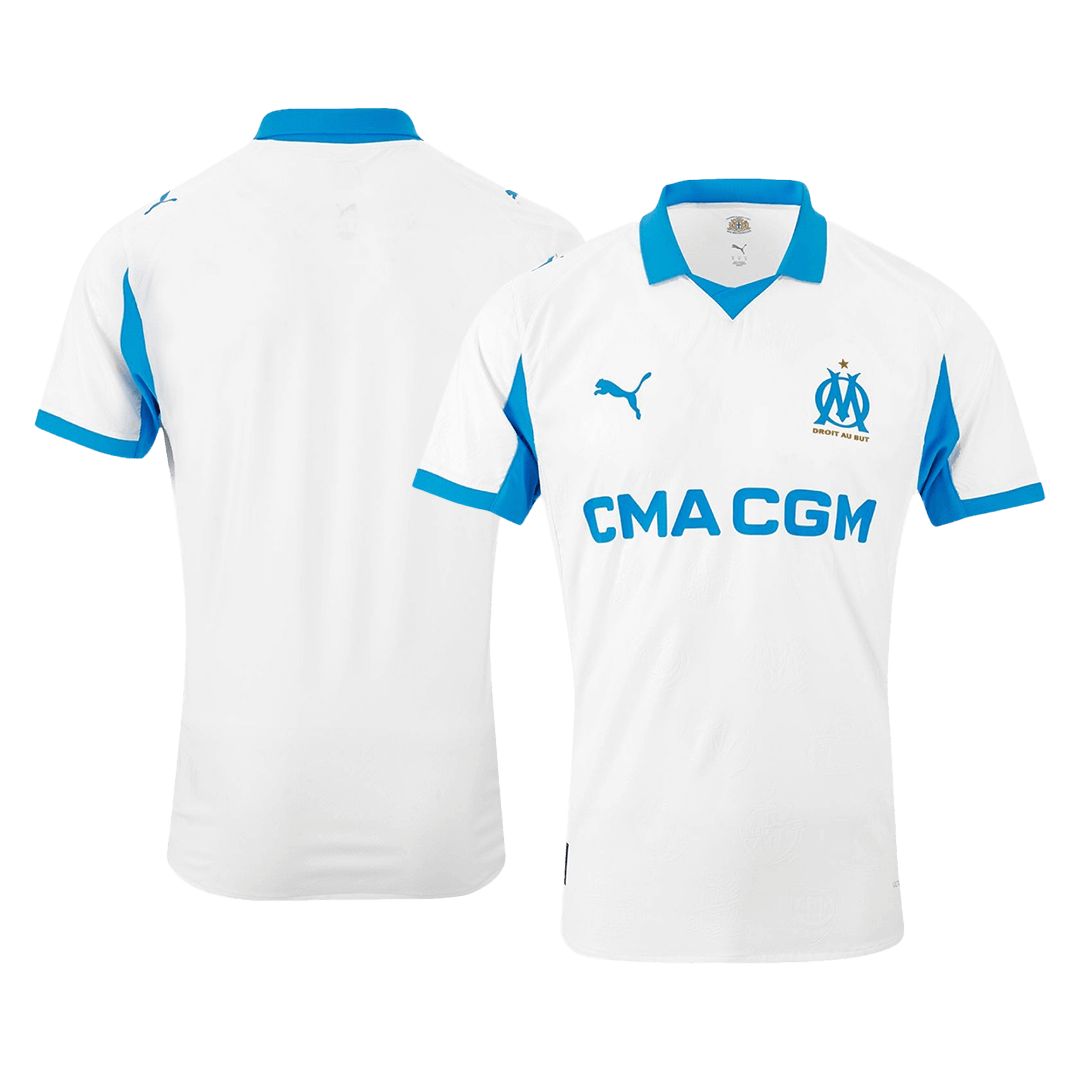 Camiseta Auténtica Marseille 2025/26 Primera Equipación-Versión Jugador