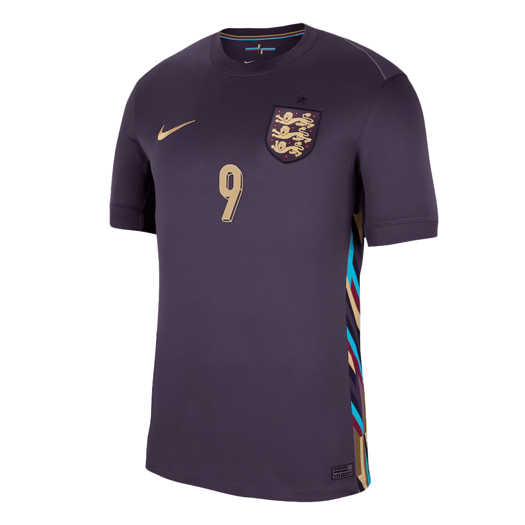Camiseta KANE #9 Inglaterra Euro 2024 Equipación Visitante Hombre-Versión Hincha