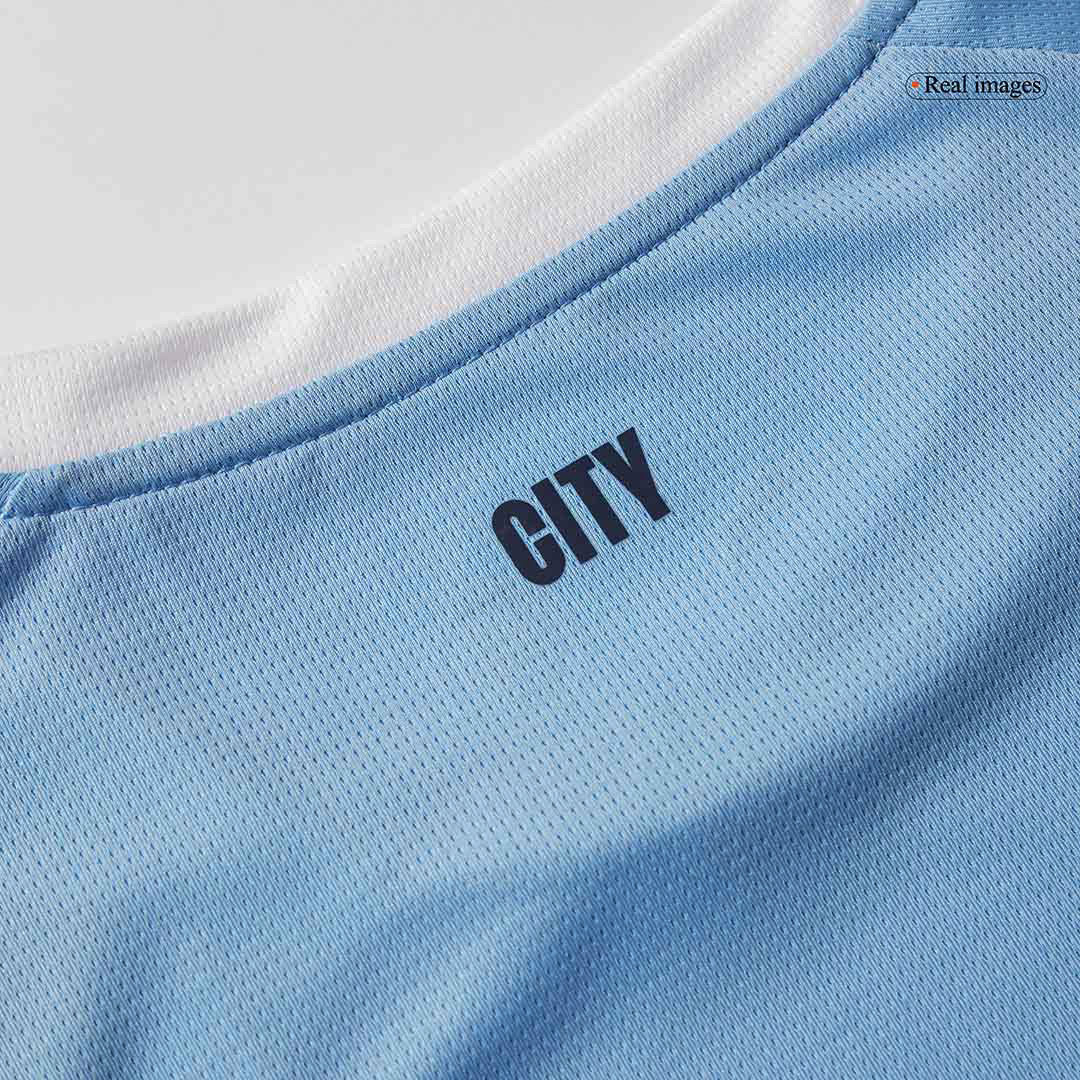 Camiseta HAALAND #9 Manchester City 2025/26 Copa Mundial de Clubes Primera Equipación Hombre - Versión Hincha(Calidad Premium)