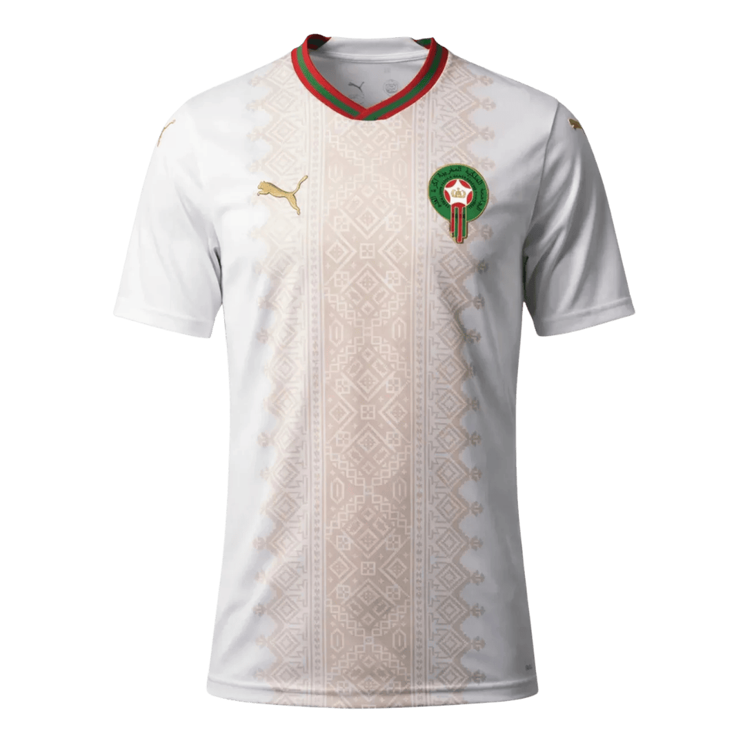 Camiseta Marruecos 2026 Segunda Equipación Copa del Mundo - Versión Hincha