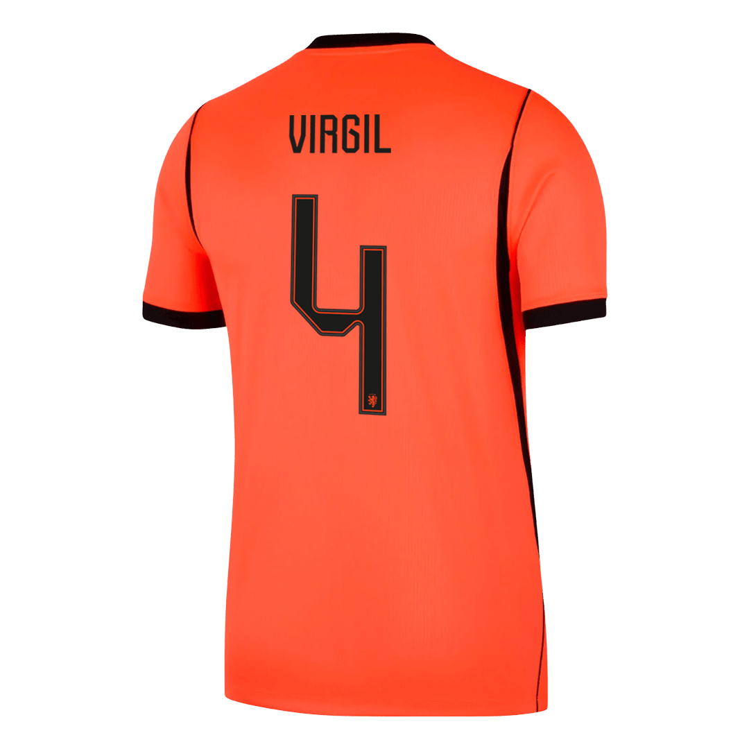 Camiseta VIRGIL #4 Netherlands 2026 Primera Equipación Copa del Mundo - Versión Hincha