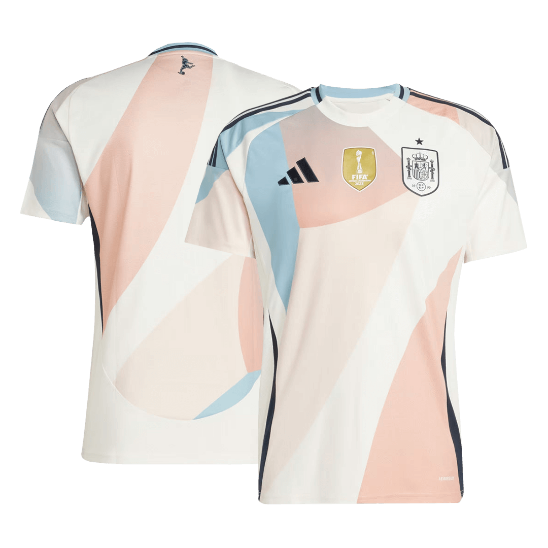 Camiseta España Euro 2025 Segunda Equipacion Hombre-Versión Hincha