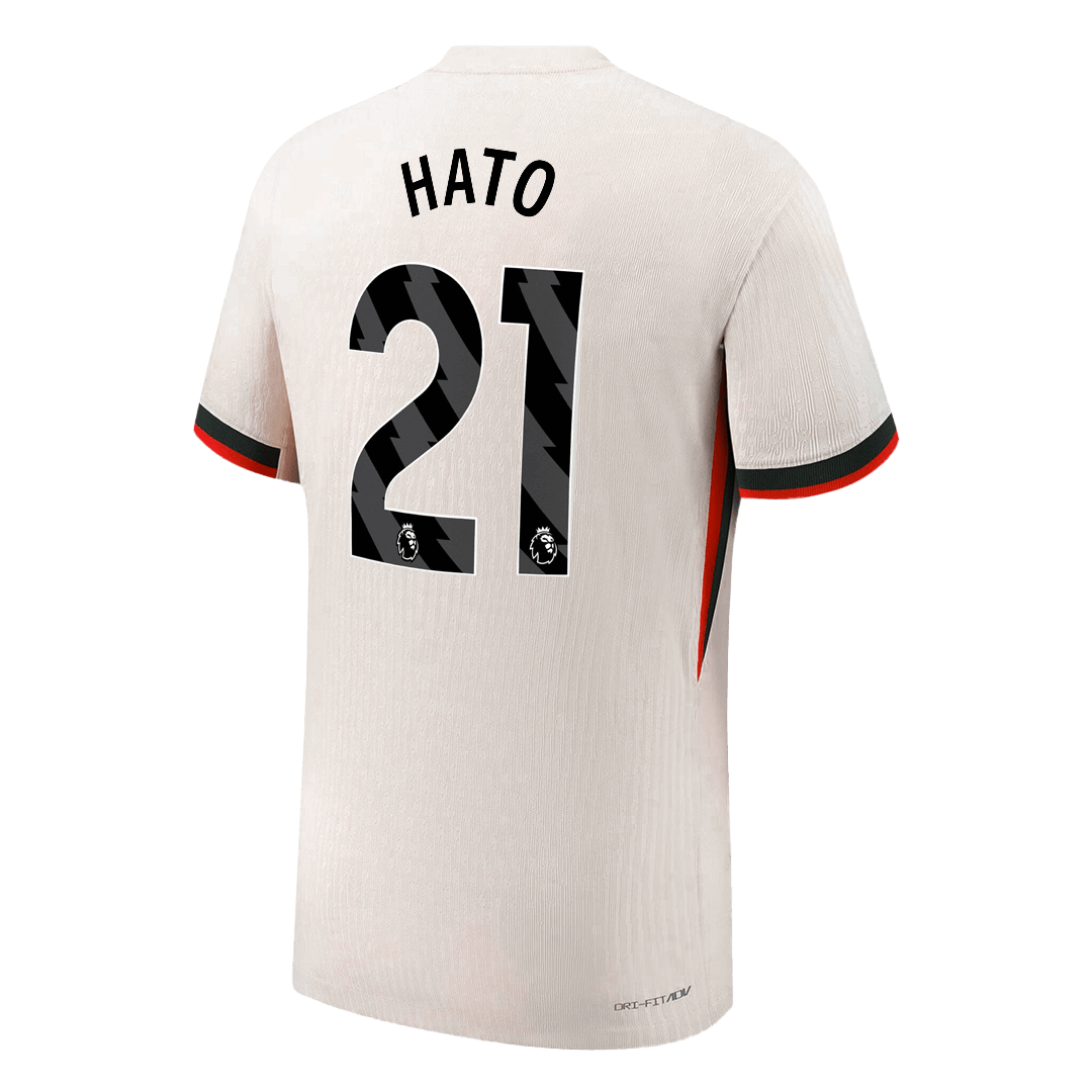 Camiseta Auténtica HATO #21 Chelsea 2025/26 Segunda Equipación -Versión Jugador