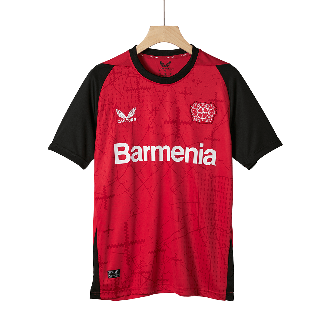 Camiseta Bayer 04 Leverkusen 2024/25 Primera Equipación - Versión Hincha