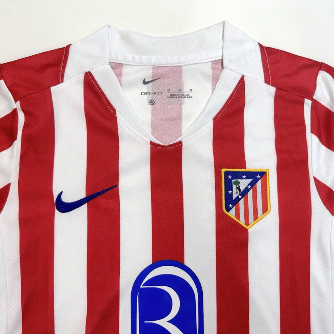 Miniconjunto Atlético de Madrid 2025/26 Primera Equipación Niño (Camiseta+Pantalón Corto)