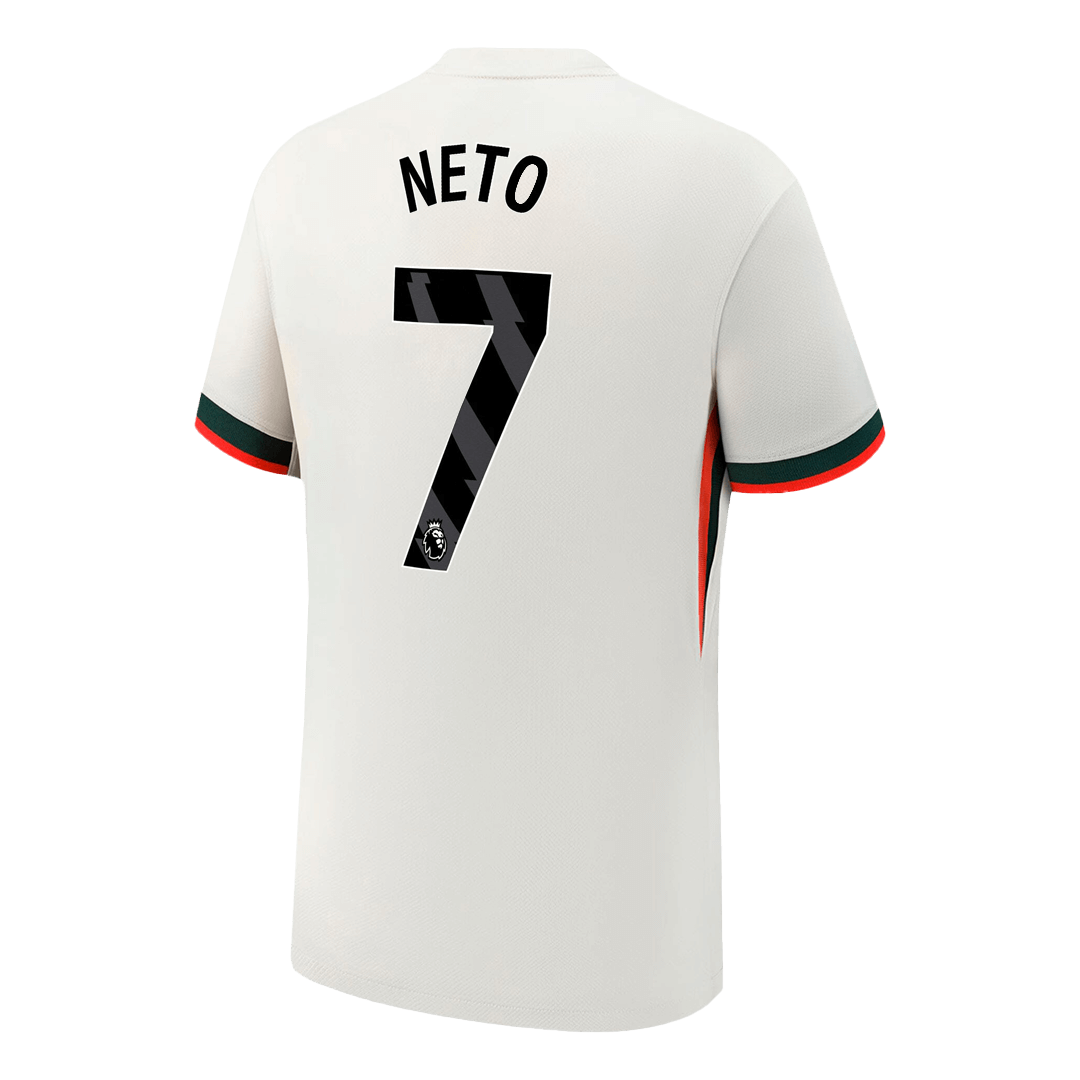 Camiseta NETO #7 Chelsea 2025/26 Segunda Equipación - Versión Hincha