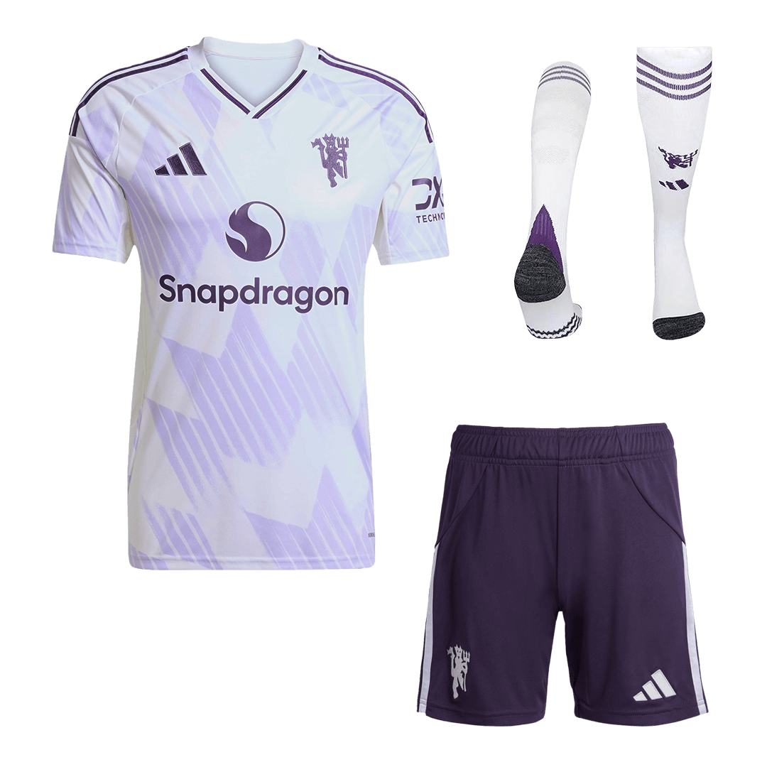 Conjunto Completo Manchester United 2025/26 Segunda Equipación