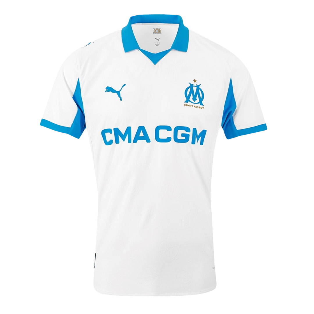 Camiseta Auténtica Marseille 2025/26 Primera Equipación-Versión Jugador