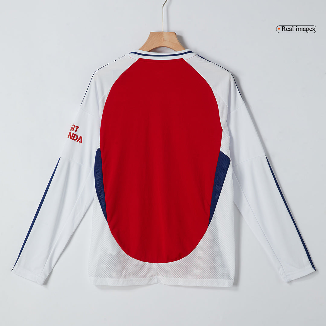 Camiseta Manga Larga Arsenal 2024/25 Primera Equipación Hombre-Versión Hincha