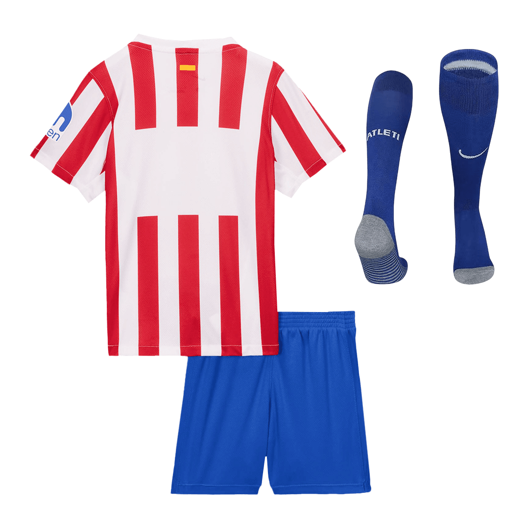 Conjunto Infantil Completo Atletico de Madrid 2025/26 Primera Equipación Kids
