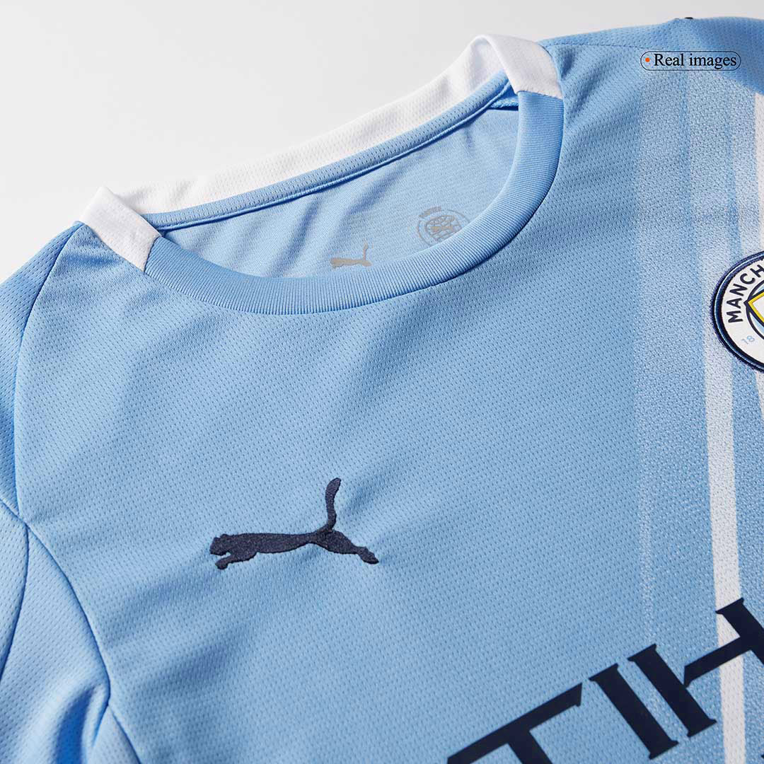 Camiseta HAALAND #9 Manchester City 2025/26 Copa Mundial de Clubes Primera Equipación Hombre - Versión Hincha(Calidad Premium)