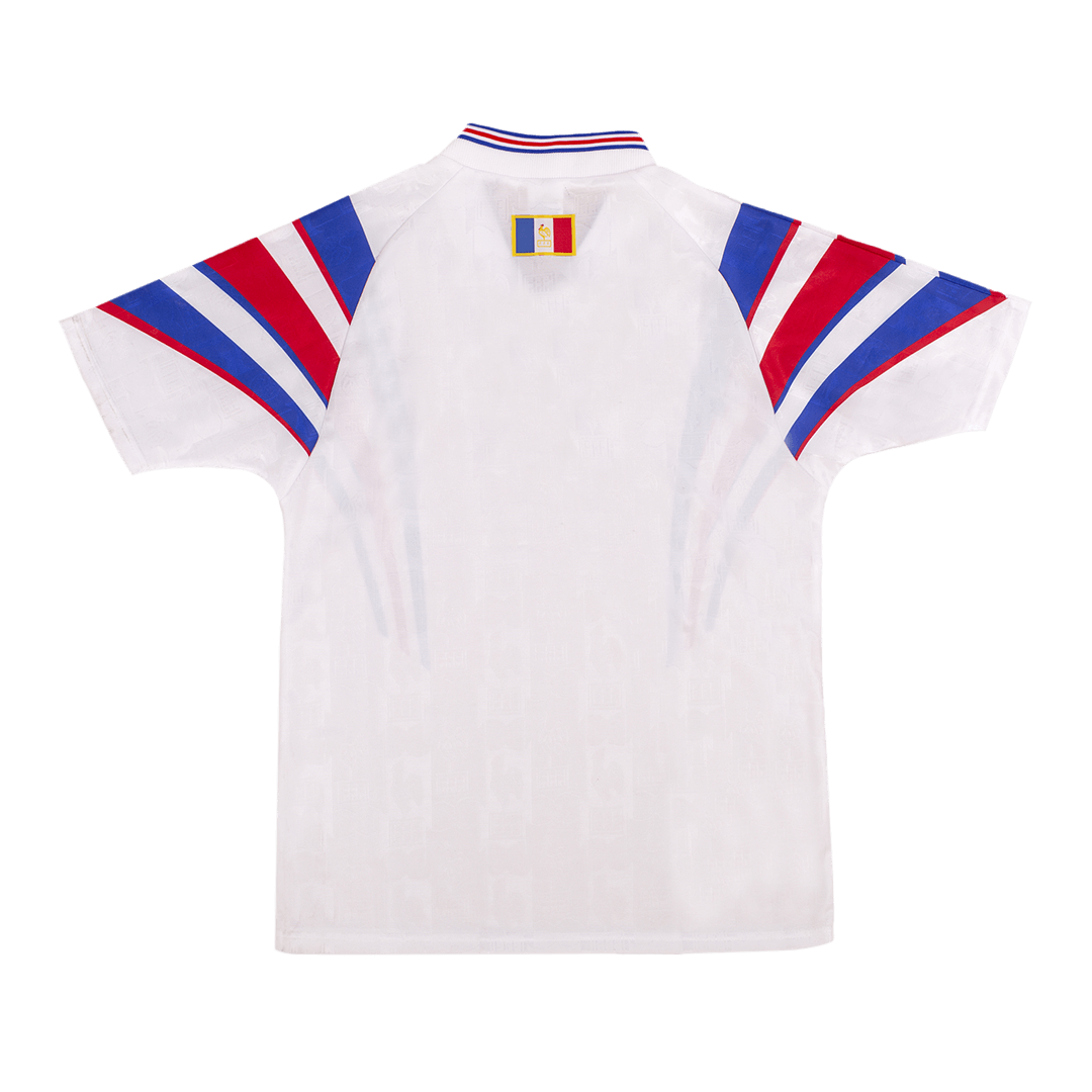Camiseta Retro 1996 Francia Segunda Equipación