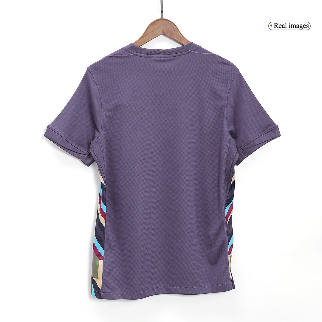 Camiseta FODEN #11 Inglaterra Euro 2024 Segunda Equipación Visitante Hombre-Versión Hincha