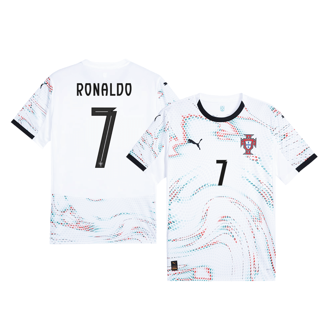 Camiseta RONALDO #7 Portugal 2025 Segunda Equipación Hombre - Versión Hincha