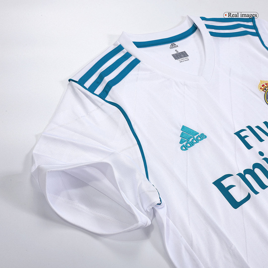 Camiseta Retro 2017/18 Modrić #10 Real Madrid Primera Equipación