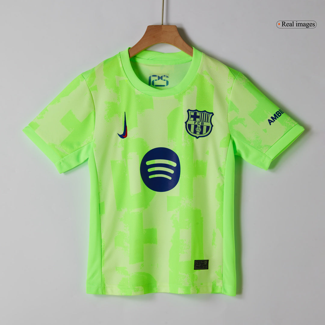 UCL Miniconjunto Barcelona 2024/25 Tercera Equipación