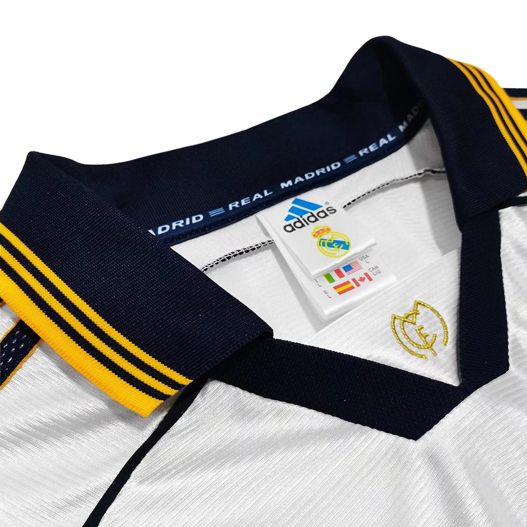 Camiseta Retro 1998/00 RAUL #7 Real Madrid Primera Equipación