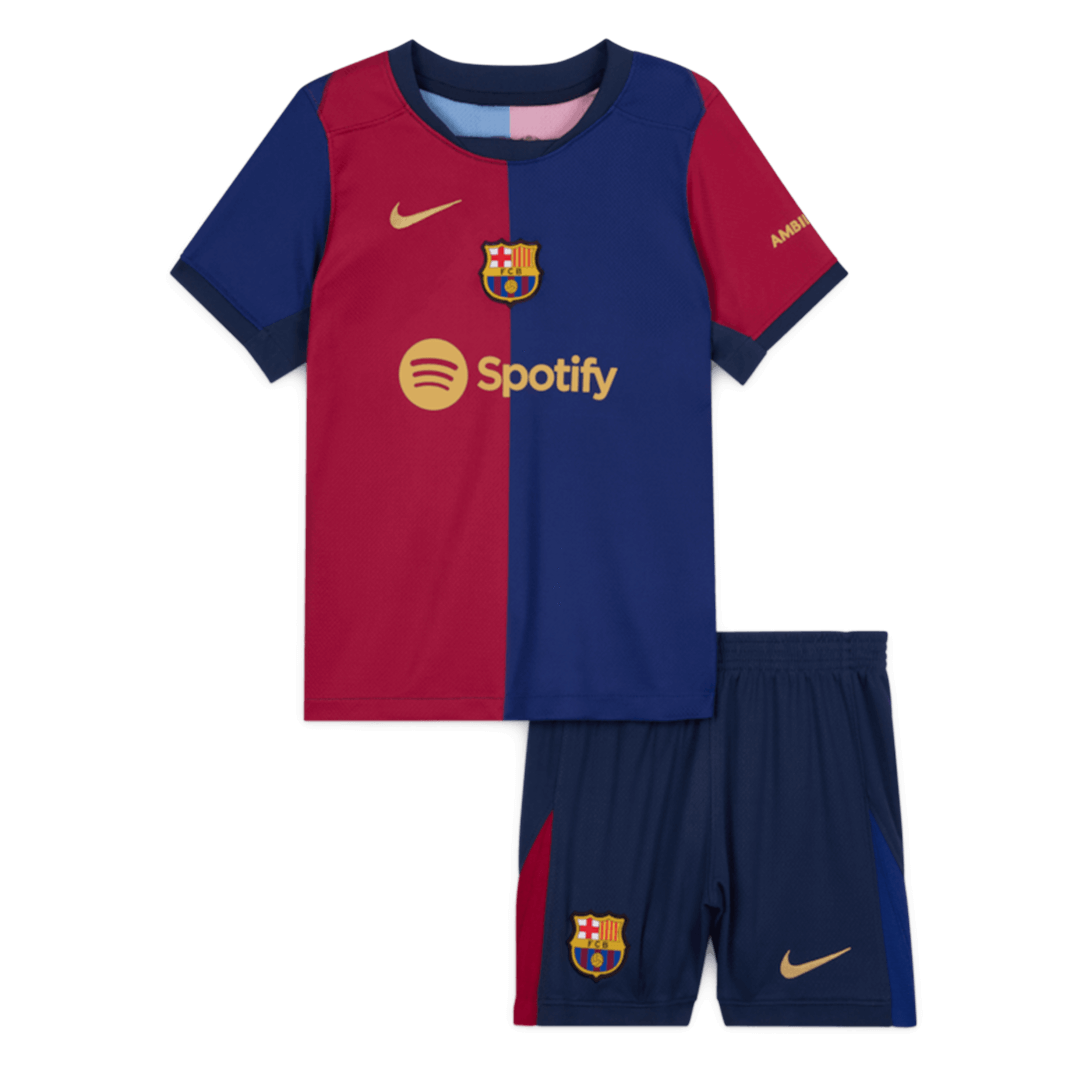 Miniconjunto Barcelona 2024/25 Primera Equipación