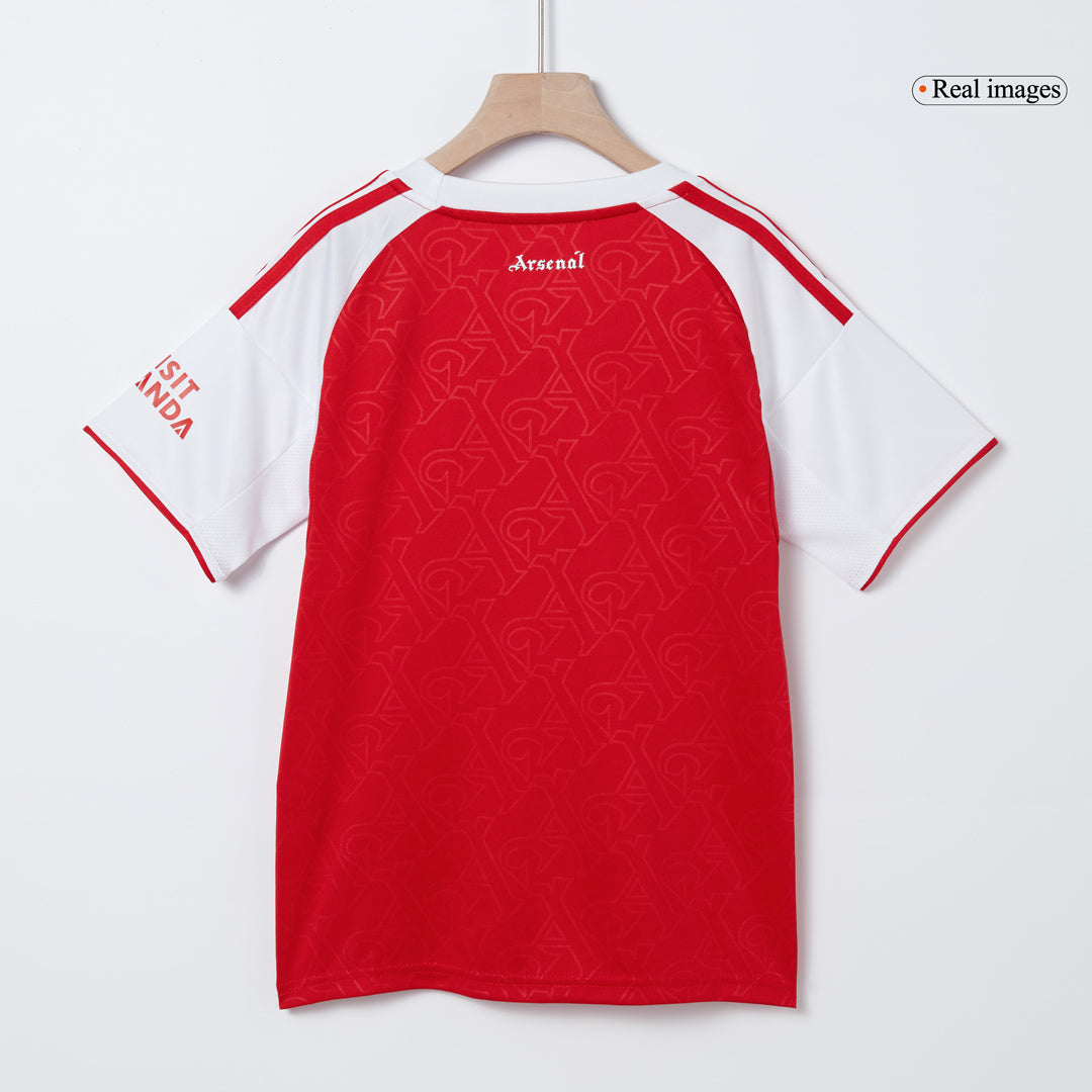 Miniconjunto Arsenal 2025/26 Local Niño (Camiseta + Pantalón Corto)