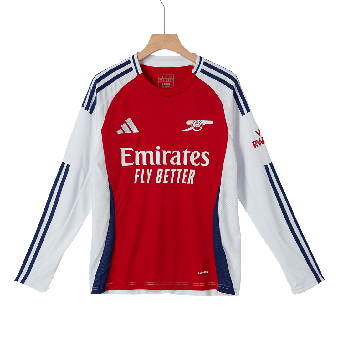 Camiseta Manga Larga Arsenal 2024/25 Primera Equipación Hombre-Versión Hincha