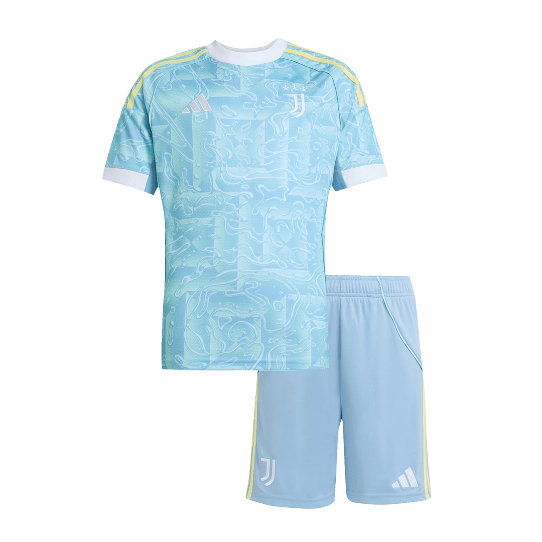 Conjunto Infantil Juventus 2025/26 Segunda Equipación Kids