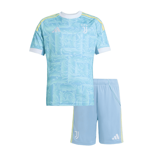 Conjunto Infantil Juventus 2025/26 Segunda Equipación Kids