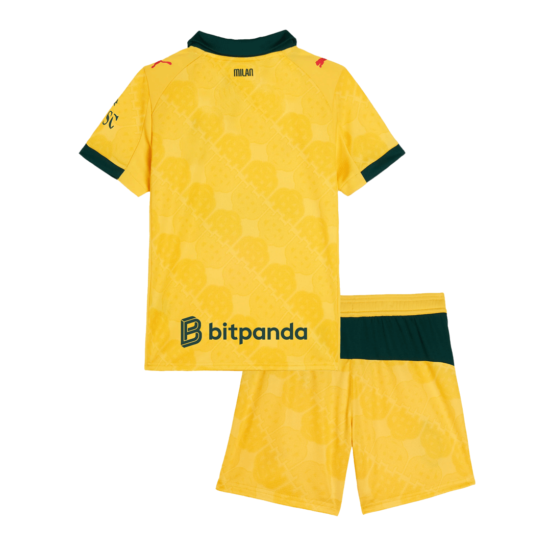 Conjunto Infantil AC Milan 2025/26 Tercera Equipación Kids