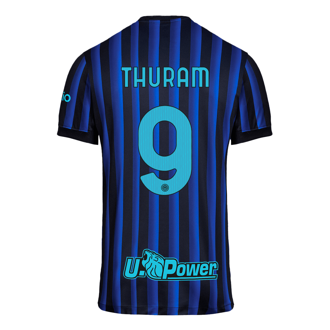 Camiseta THURAM #9 Inter Milan 2025/26 Primera Equipación - Versión Hincha