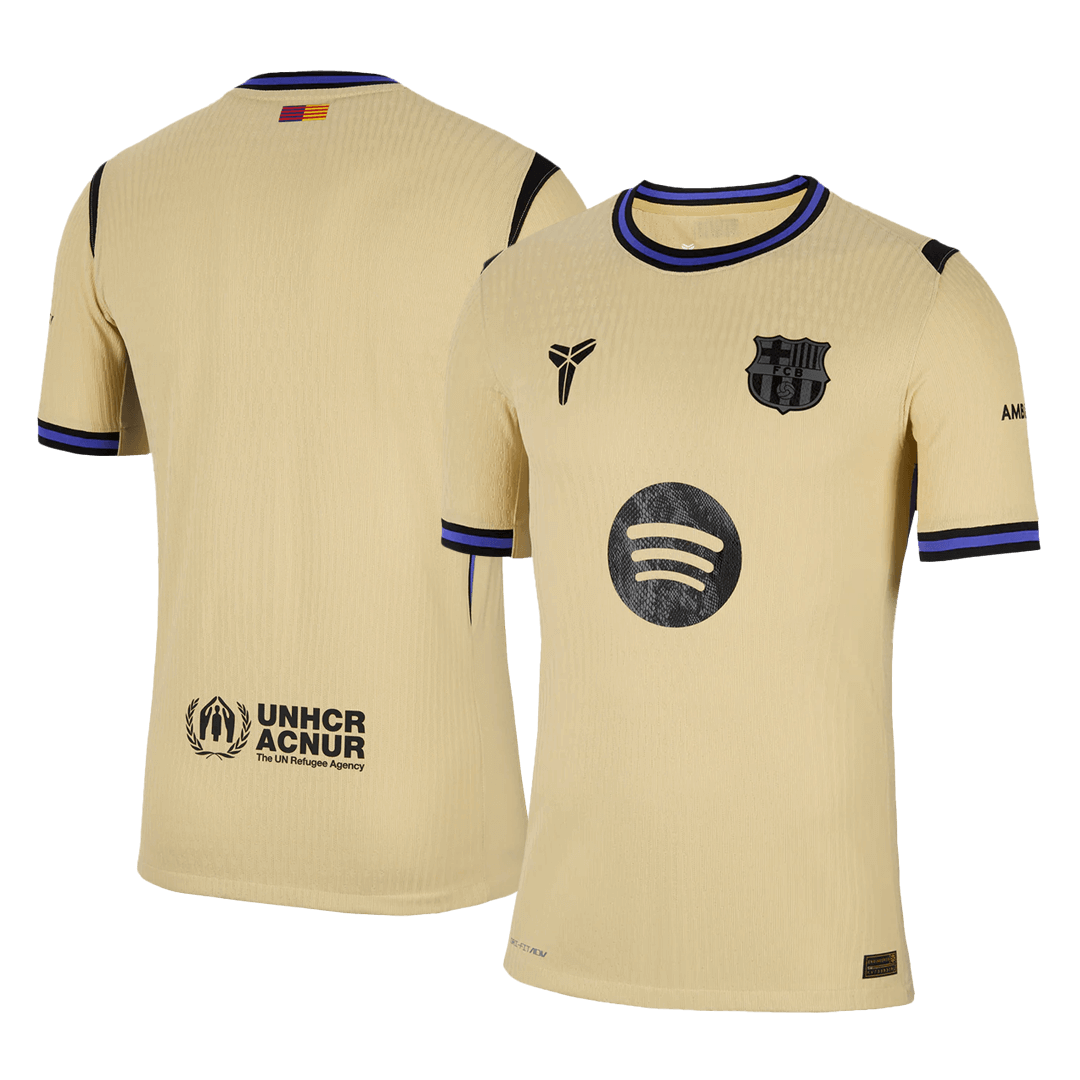 Camiseta Auténtica Barcelona 2025/26 Segunda Equipación-Versión Jugador