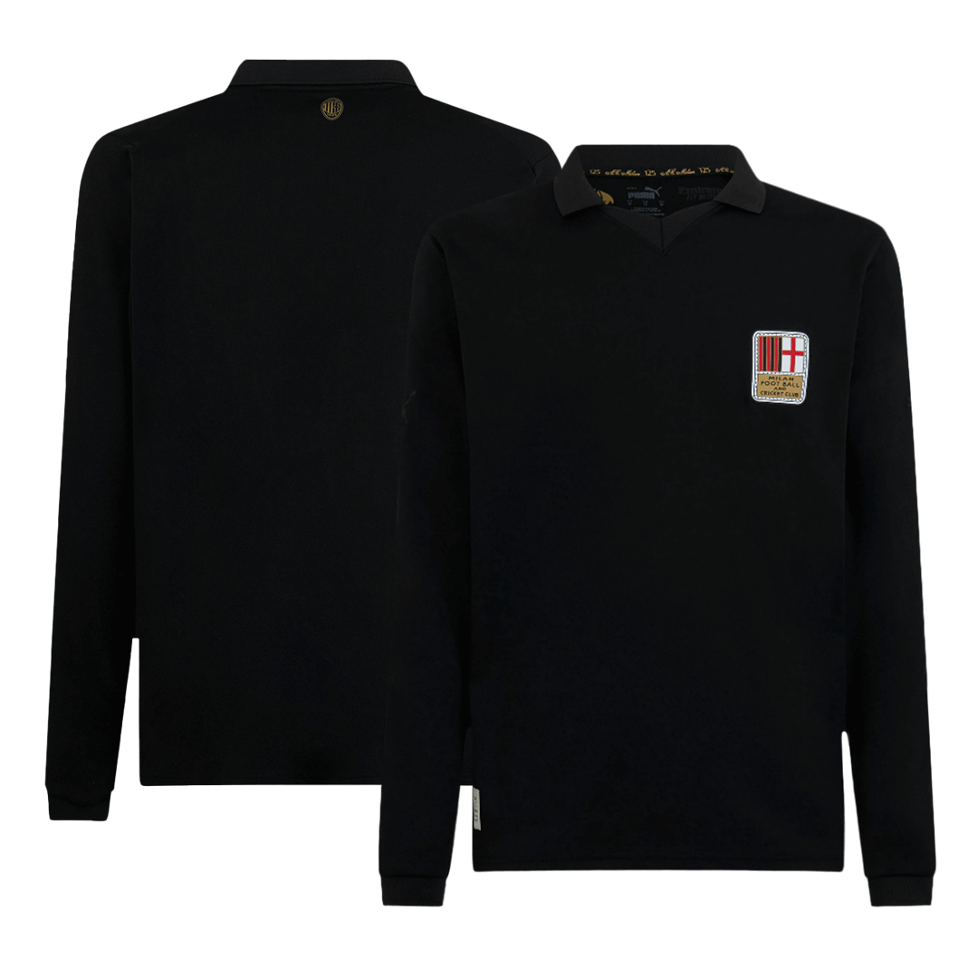 Camiseta AC Milan Aniversario de 125 Años 2024/25 Portero Hombre Manga Larga - Versión Hincha