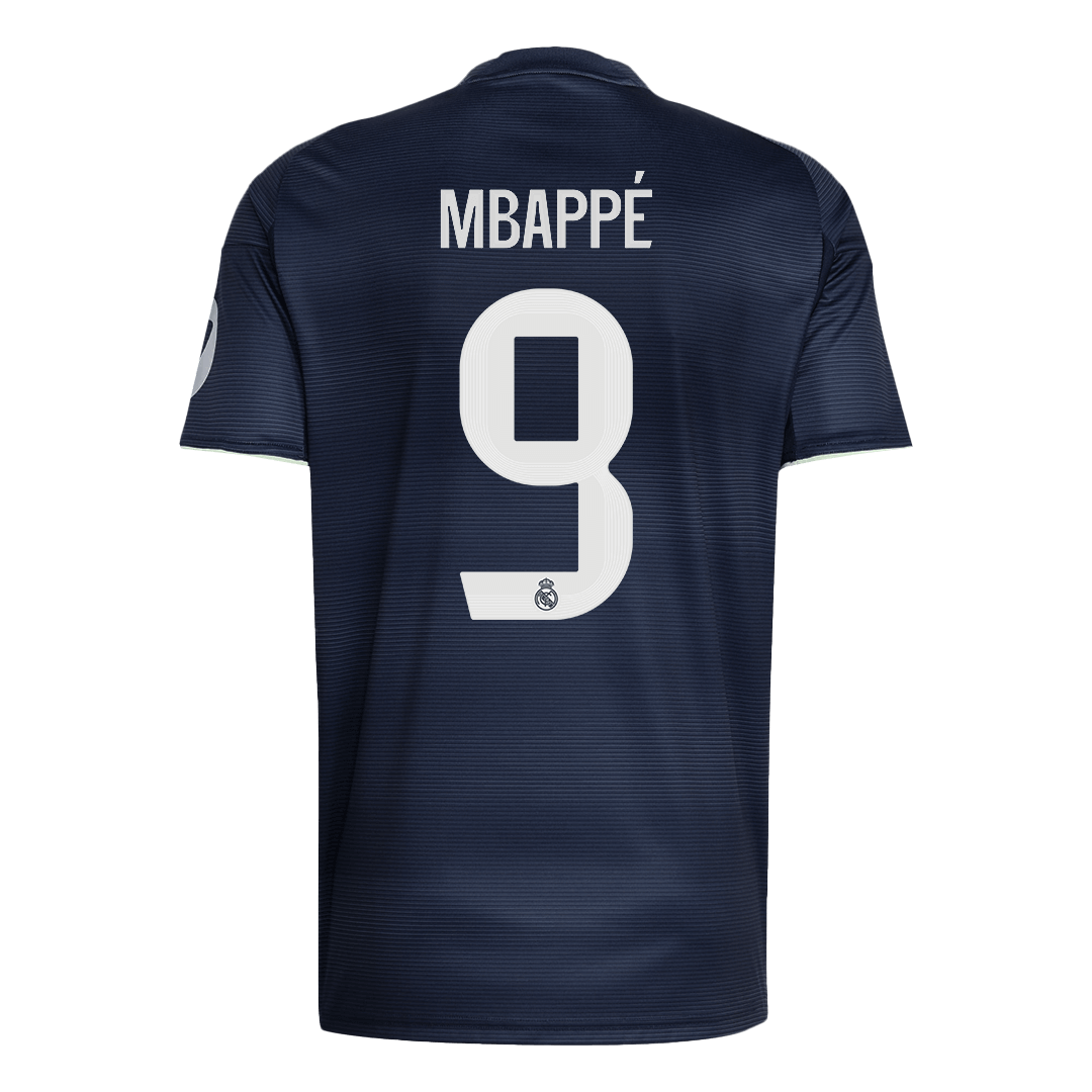 Camiseta MBAPPÉ #9 Real Madrid 2025/26 Segunda Equipación-Versión Hincha
