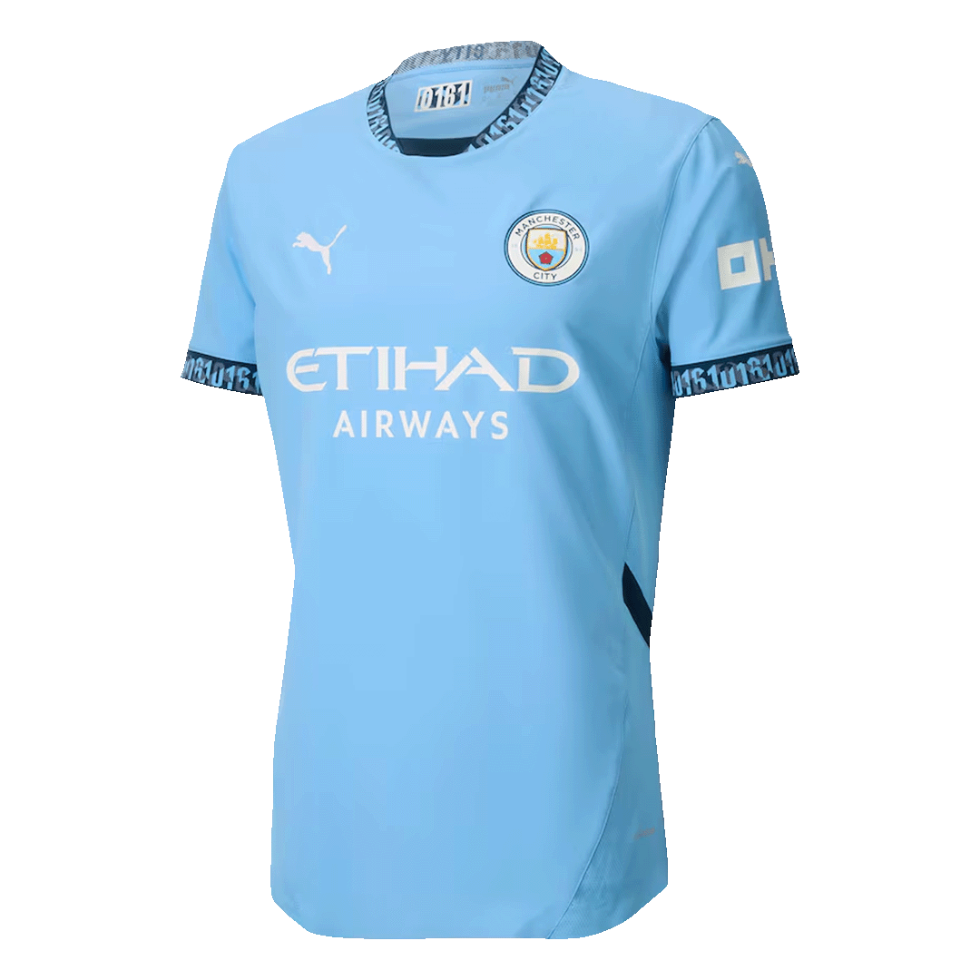 Camiseta Manchester City 2024/25 Primera Equipación - Versión Jugador