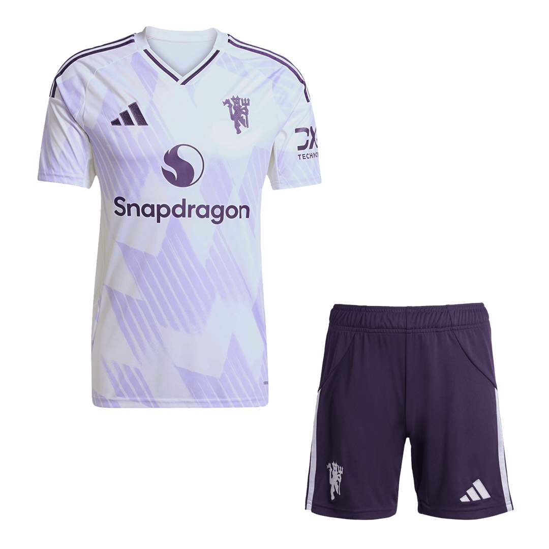 Conjunto Manchester United 2025/26 Segunda Equipación