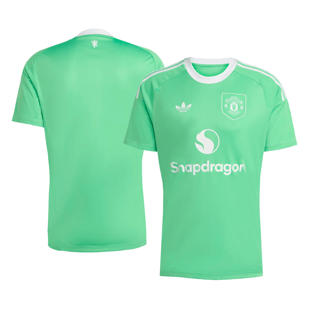 Manchester United Goalkeeper Soccer Jersey 25/26 Green